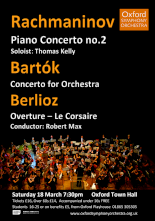 March 2023 concert poster